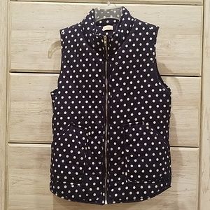 Stitch Fix Pixley Bellarine Polka Dot Puffer Vest